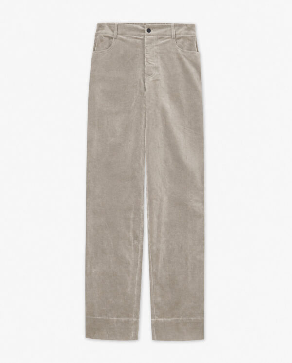 CALÇA BOMBAZINE AZUL