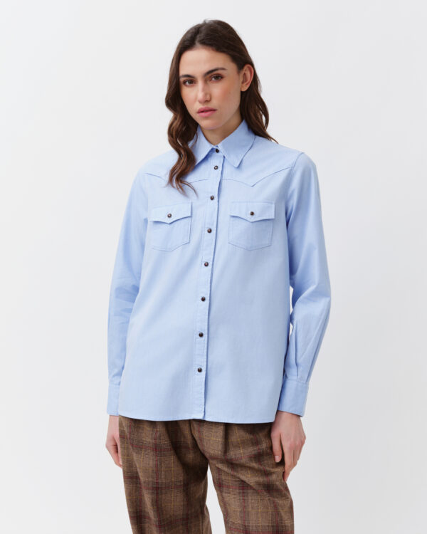 CAMISA CORYDA AZUL